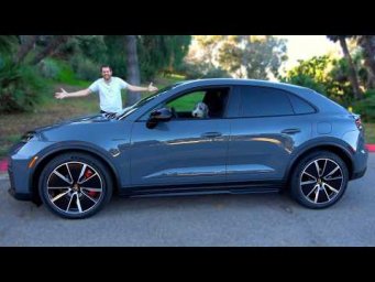 Porsche Macan GTS EV 2026 года, это быстрые и весёлые ощущения