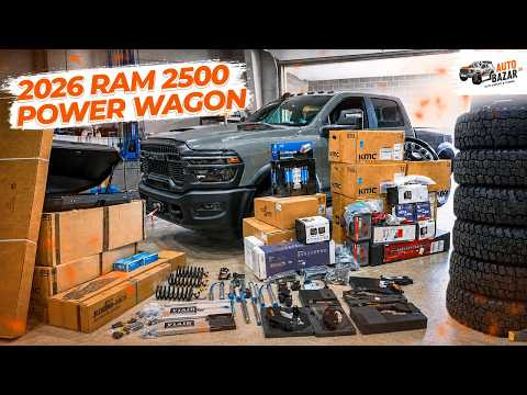 Наш самый большой тюнинг-проект? Готовим тюнинг 2026 Ram 2500 Power Wagon, ОЧЕНЬ МНОГО аксессуаров! Наш самый большой тюнинг-проект? Готовим тюнинг 2026 Ram 2500 Power Wagon, ОЧЕНЬ МНОГО аксессуаров!