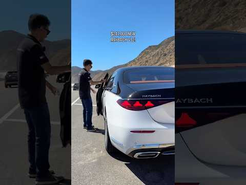 лаунч и вайб НОВОГО $247k MAYBACH V12 S-CLASS 