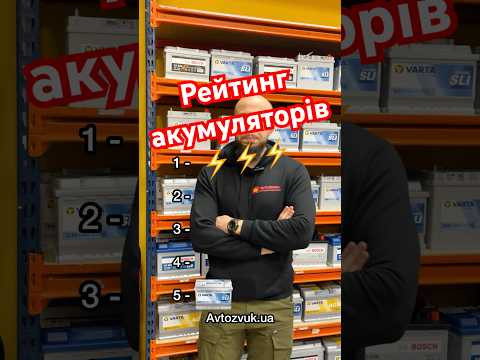 Рейтинг акумуляторів⚡️ Рейтинг акумуляторів⚡️