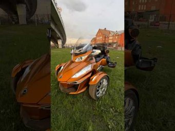 Прокачен BRP Spyder RT. #spyder #brp #трицикл #canam #студи_медведь