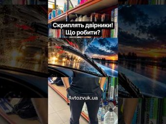 Скриплять двірники. Що робити?