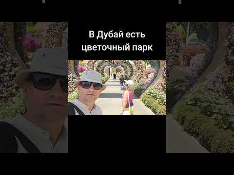 Парк из цветов в Дубае