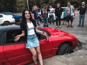 Подарила ТАЧКУ подписчику Mitsubishi GTO