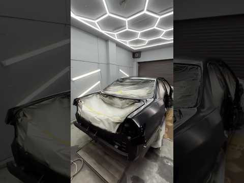 Процесс покраски Toyota mark 2 #mark2 #toyota #automobile #diy #chaser #jzx100 #ремонт #авторемонт