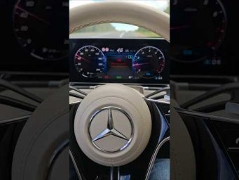 Лопнул тормозной шланг на Mercedes Benz W223 S450. Ползу в гараж #мастерскаямерседес