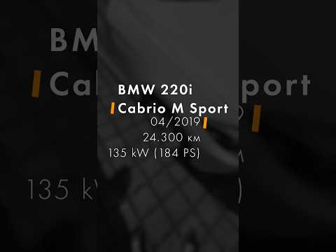 Осмотр BMW 220i Cabrio
