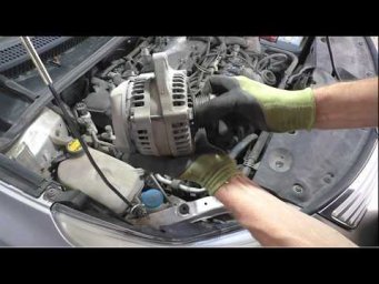Загремел генератор снятие и установка на Toyota Avensis 1,8 Тойота Авенсис 2010