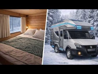 АВТОДОМ из ГАЗЕЛИ - Спальня Готова!