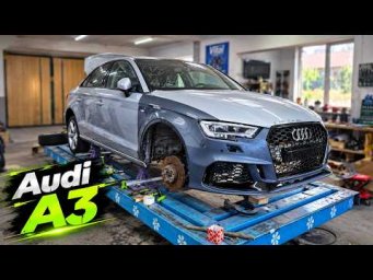 Audi A3. Сборка морды в кучу. ФИНИШ.