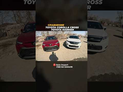 Ваше мнение - Toyota Harrier или Corolla Cross? Ваше мнение - Toyota Harrier или Corolla Cross?