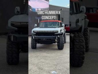 ‼️МИРОВАЯ ПРЕМЬЕРА‼️GMC HUMMER X CONCEPT 