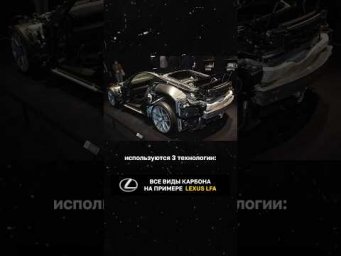Все виды карбона на примере Lexus LFA