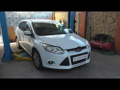 Замена передних сайлентблоков передних рычагов на Ford Focus 3 1,6 Форд Фокус 2013 года