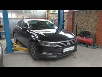 Замена приводного ремня и натяжителя на Volkswagen Passat 1,8 Фольксваген Пассат 2019