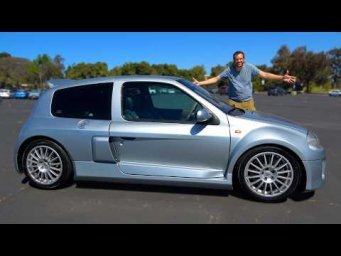 Обзор Renault Clio V6: Совершенно безумный горячий хетчбек
