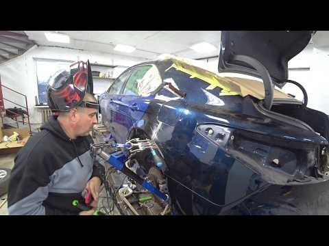 Toyota Camry 70. Частичная замена заднего крыла. Toyota Camry 70. Частичная замена заднего крыла.
