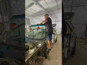 Демонтаж лобового стекла