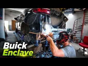 Buick Enclave. Сварочные работы. Сборка.