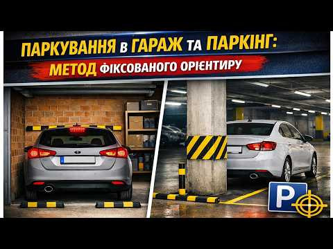 Паркування в Гараж та Паркінг: метод Фіксованого орієнтиру Паркування в Гараж та Паркінг: метод Фіксованого орієнтиру