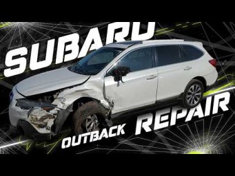 Rebuilding a Destroyed Subaru Outback Frame. Восстановление разрушенной рамы Subaru Outback.