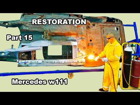 Restoration Mercedes-Benz w111 Part 15